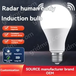 LED radar sensor light bulb -5W
